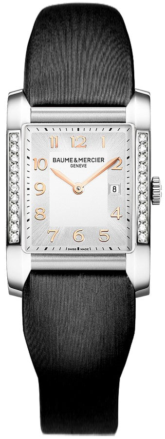 Baume & Mercier Hampton Rectangular Diamond Women's Watch 10023