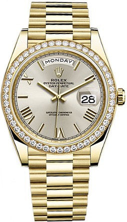 Rolex Day-Date 40 Gold Men's Watch 228348RBR-0007