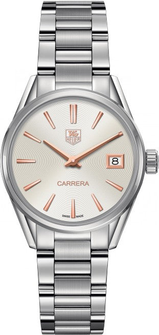 Tag Heuer Carrera Silver Dial Luxury Women's Watch WAR1312.BA0778