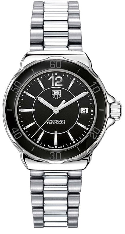 Tag Heuer Formula 1 Black Dial Steel Women's Watch WAH1210.BA0852