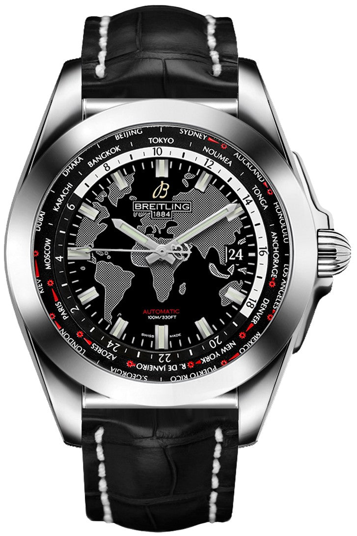 Breitling Galactic Unitime Men's Luxury Watch Sale WB3510U4/BD94-744P