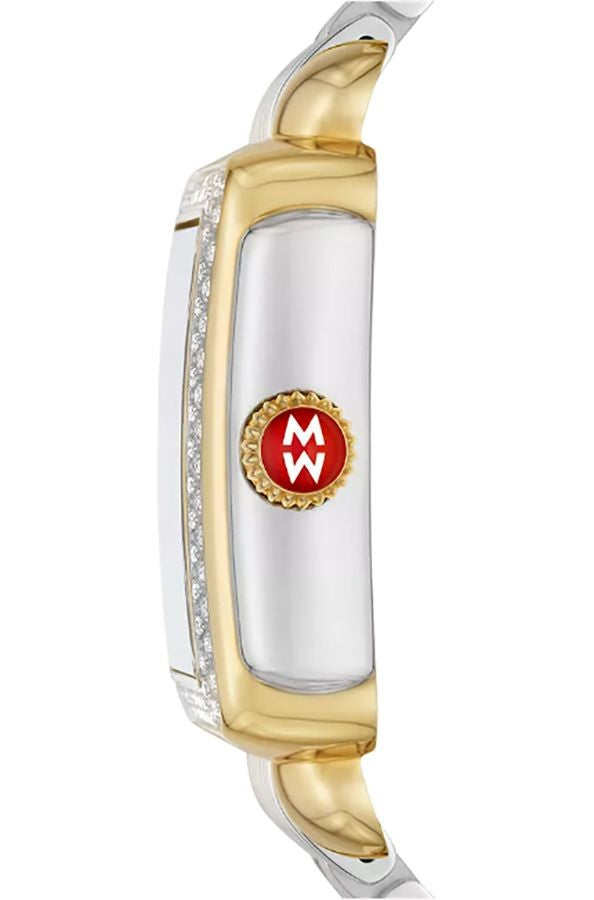 Michele Deco Madison Steel & Yellow Gold Women's Watch MWW06T000248
