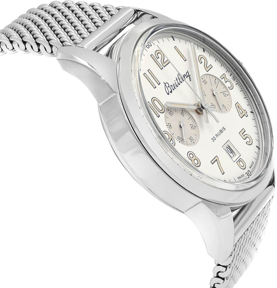 Breitling Transocean Chronograph 1915 Men's Watch AB141112/G799-154A