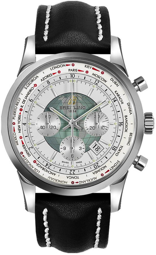 Breitling Transocean Chronograph Unitime Men's Watch AB0510U0/A732-441X