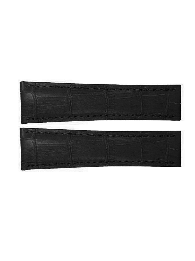 Rolex Cellini 19mm Black Strap B8756-Black