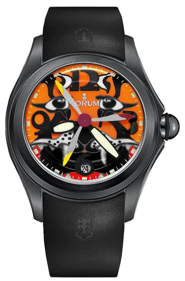 Corum Bubble Tiger 47 Limited Edition Men's Watch 082.310.98/0371 TIGER