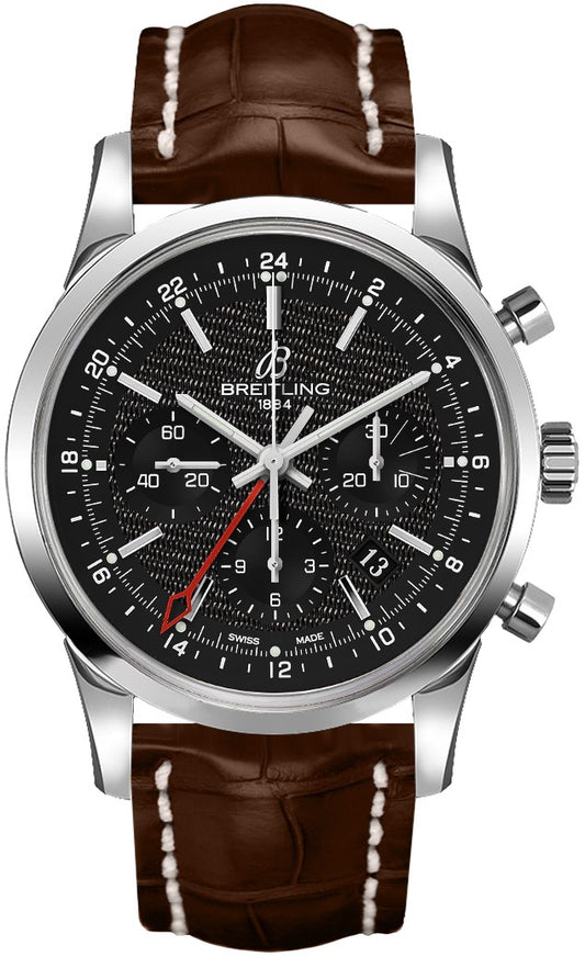 Breitling Transocean Chronograph GMT Men's Watch AB045112/BC67-739P