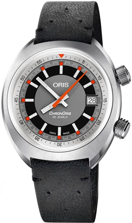Oris Chronoris Grey Men's Watch 73377374053LS