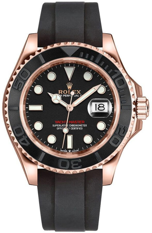 Rolex Yacht-Master 40 Rose Gold Men's Watch 126655-0002