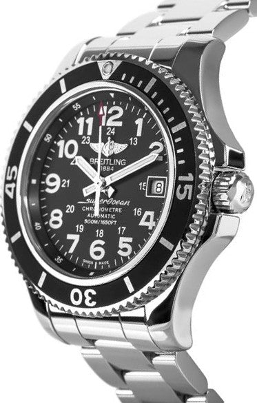 Breitling Superocean II 42 Authentic Luxury Men's Watch A17365C91B1A1