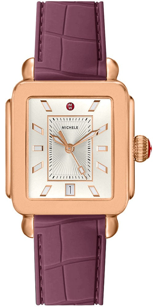 Michele Deco Sport Rose Gold Ladies Watch MWW06K000013