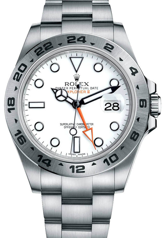 Rolex Explorer II White Dial Oystersteel Automatic Men's Watch 216570-0001