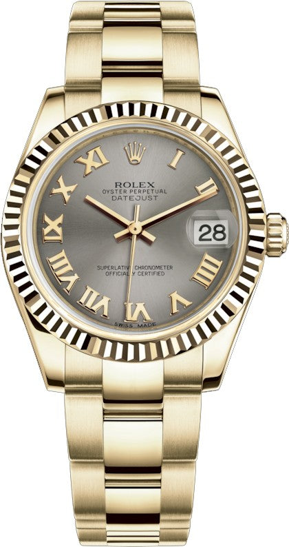 Rolex Datejust 31 Gold Automatic Women's Watch 178278