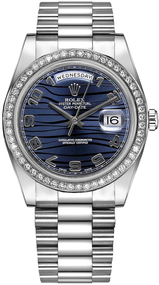 Rolex Day-Date 41 White Gold Men's Watch 218349