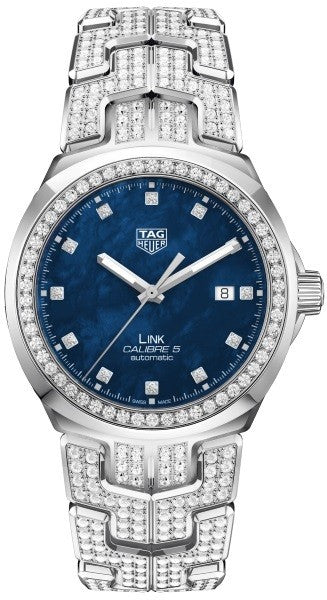 Tag Heuer Link Caliber 5 Diamond Watch WBC2116.BA0660