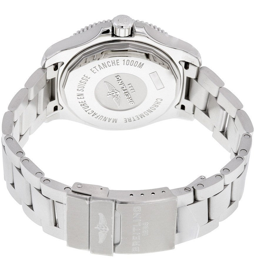 Breitling Superocean II 44 Black Dial Steel Men's Watch A17392D71B1A1