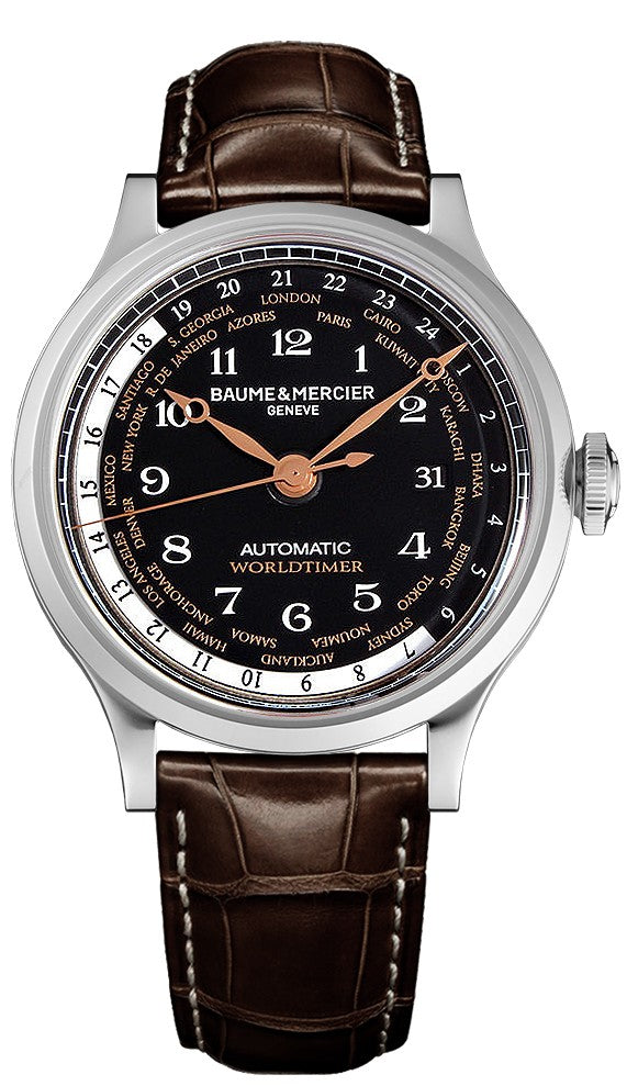 Baume & Mercier Capeland Automatic Worldtimer Men's Watch 10134