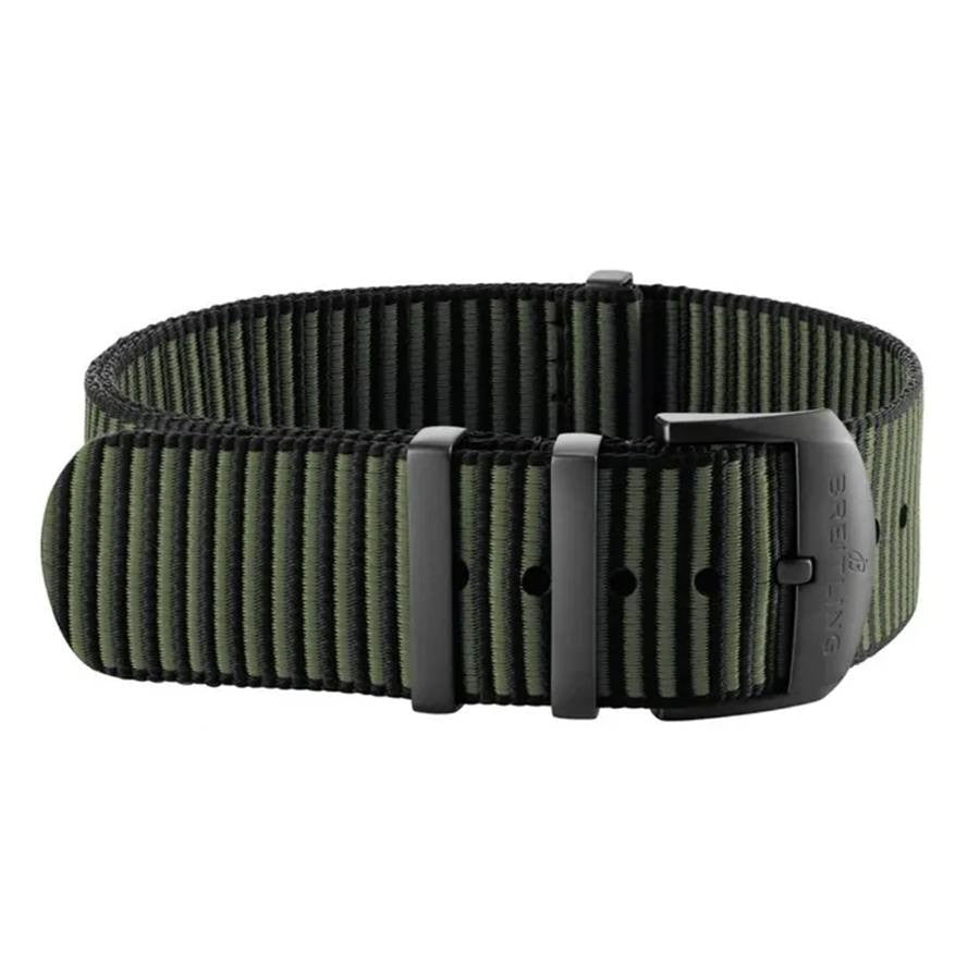 Breitling Outerknown 24mm Kaki Green Nylon Nato OEM Watch Strap 139W.M