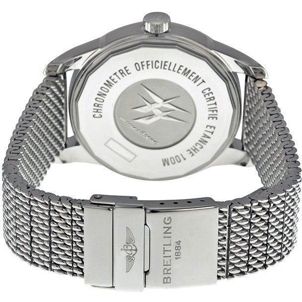 Breitling Transocean Day Date Silver Dial 43mm Men's Watch A45310121G1A1