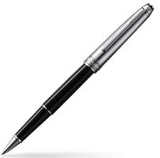 MontBlanc Meisterstuck Solitaire Doue Stainless Steel Rollerball Pen 5019