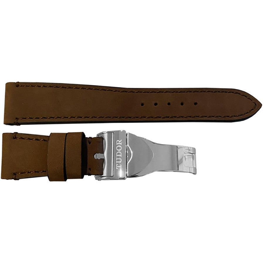 Tudor 20mm Brown Leather Strap