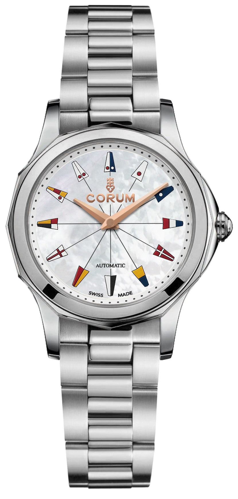 Corum Admiral Legend 32 Stainless Steel Women's Watch A400/04023