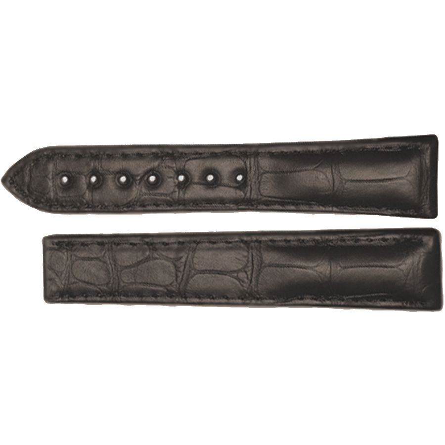 Omega 19mm Dark Brown Leather Strap 98000275 / 98000078