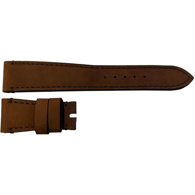 Tudor 22mm Brown Leather Strap T0005