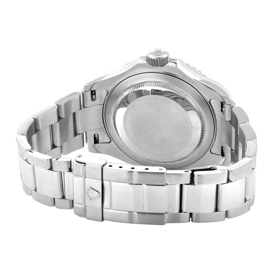 Rolex Yacht-Master 35 Stainless Steel Women's Luxury Watch 168622-0004