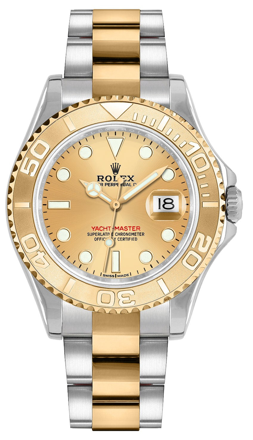 Rolex Yacht-Master 35 Luxury Watch 168623