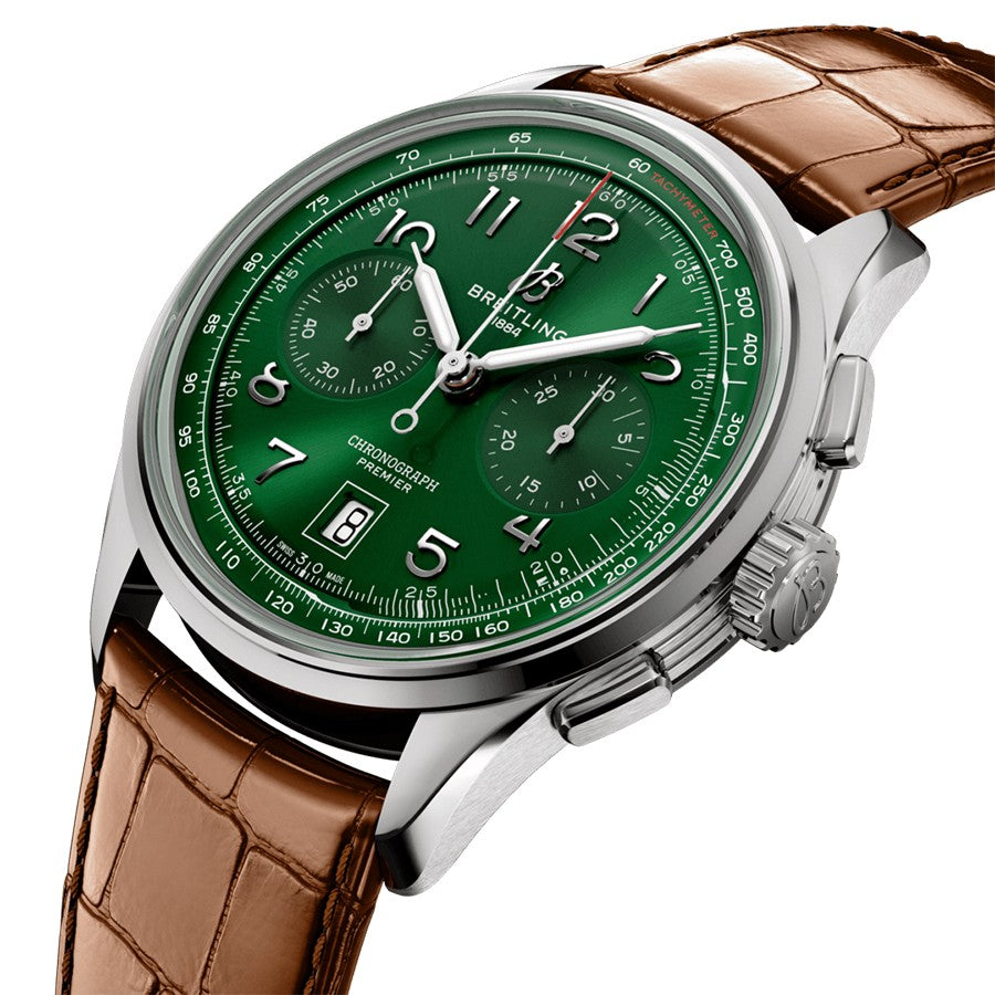 Breitling Premier B01 Chronograph 42 Men's Watch AB0145371L1P1