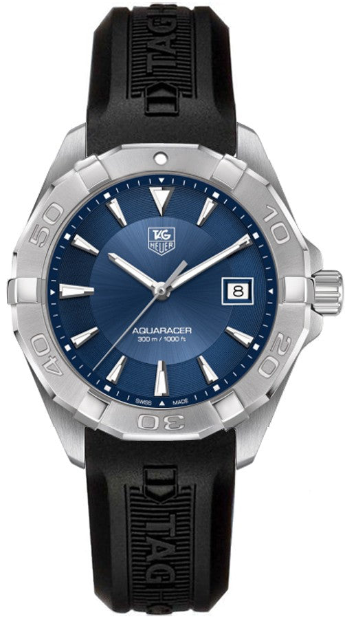 Tag Heuer Aquaracer 40.5mm Blue Dial Men's Watch WAY1112.BT0710