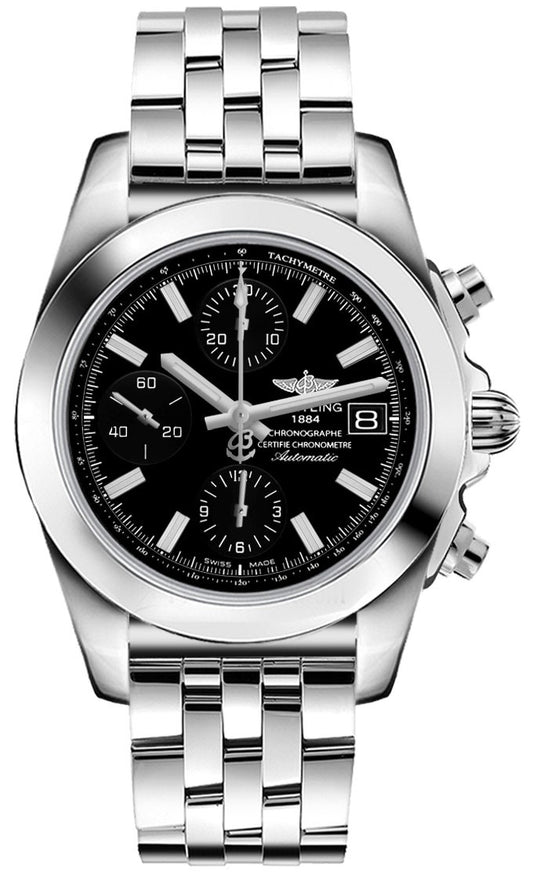 Breitling Chronomat 38 Black Dial Unisex Watch W1331012/BD92-385A