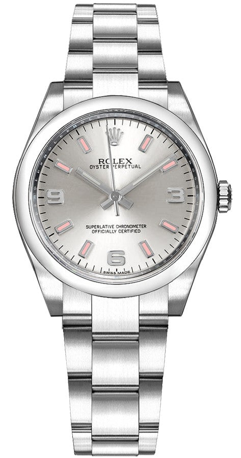 Rolex Oyster Perpetual 31 Domed Bezel Women's Watch 177200