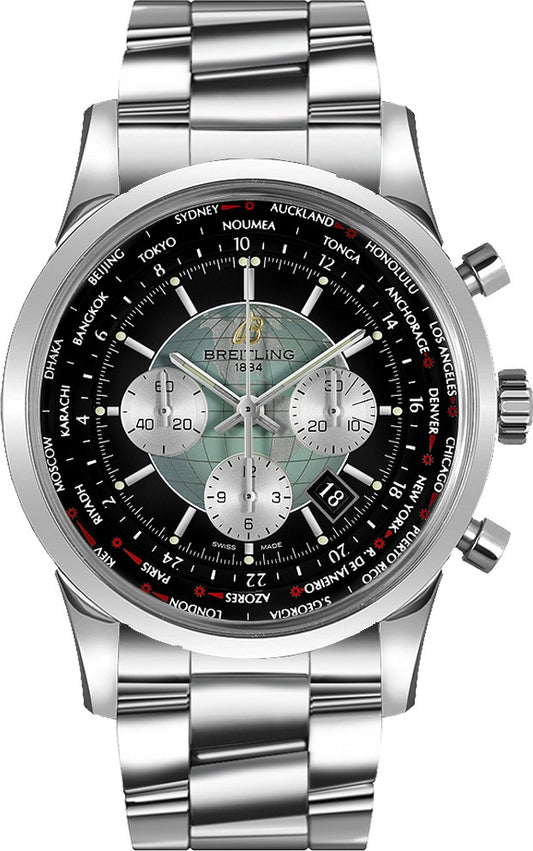 Breitling Transocean Chronograph Unitime AB0510U4/BB62-167A