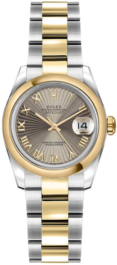 Rolex Lady-Datejust 26 Yellow Gold & Steel Women's Watch 179163