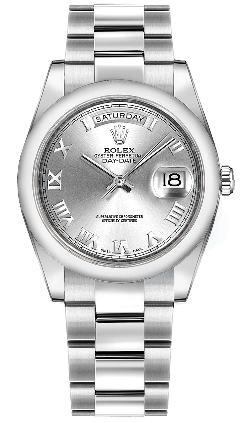 Rolex Day-Date 36 Automatic Swiss Gold Watch 118209