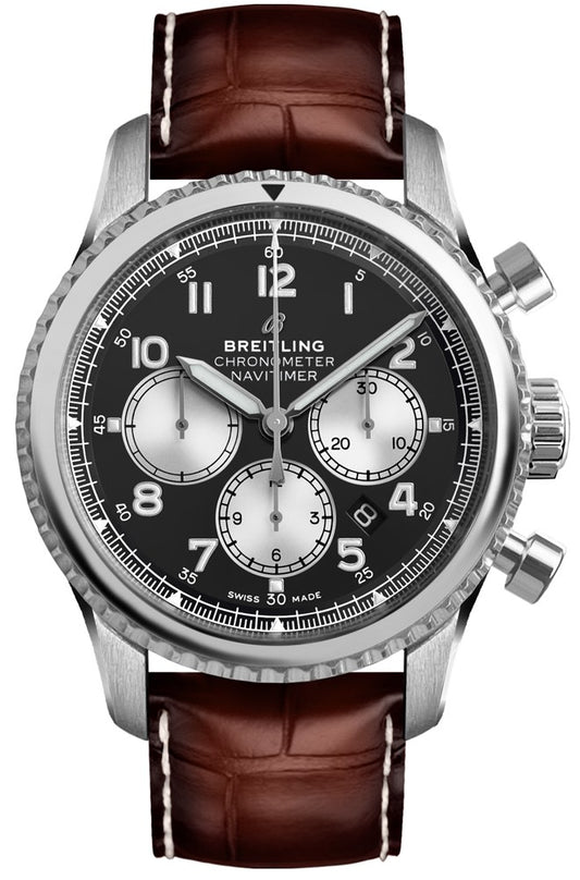 Breitling Navitimer Aviator 8 B01 Chronograph 43 Men's Watch AB011713/BG65-754P