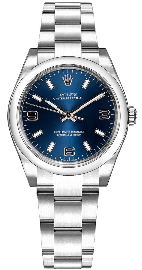 Rolex Oyster Perpetual 31 Blue Dial Watch 177200