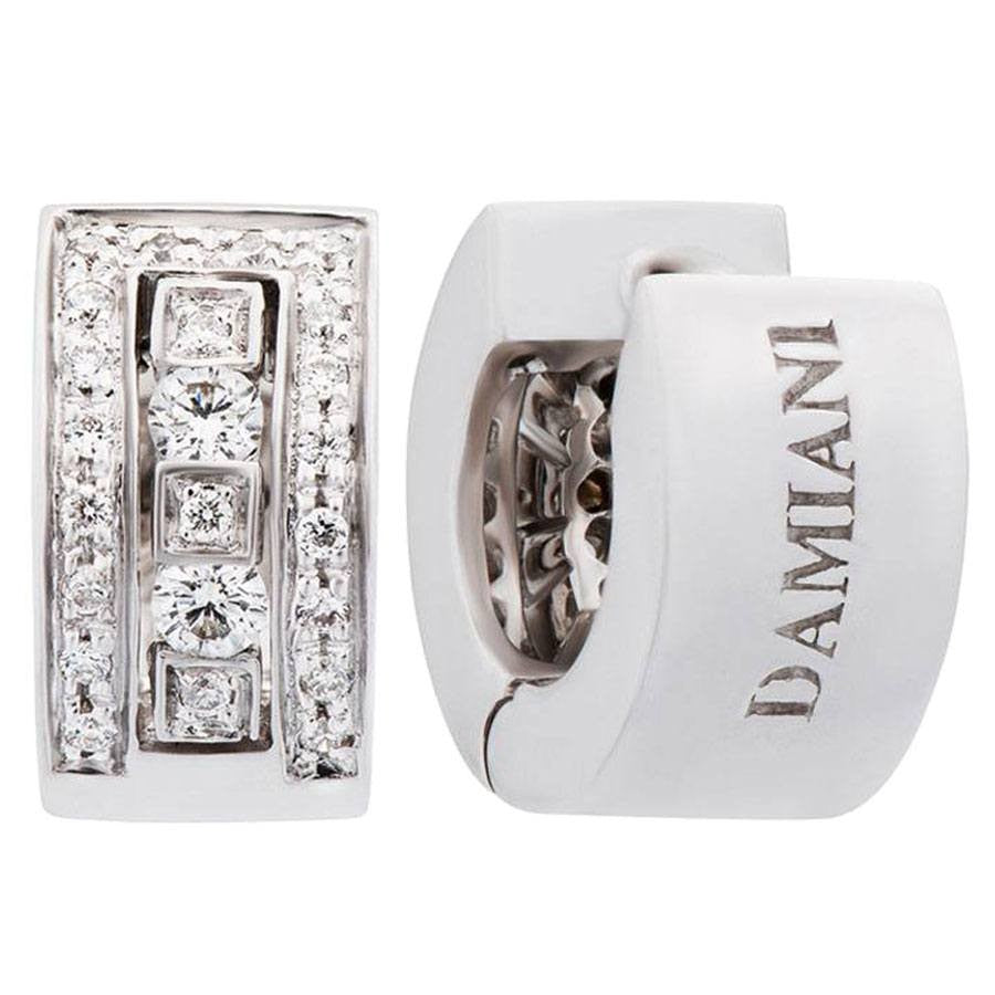 Damiani Earrings, .25 Carat Diamonds on 18k White Gold 20031644