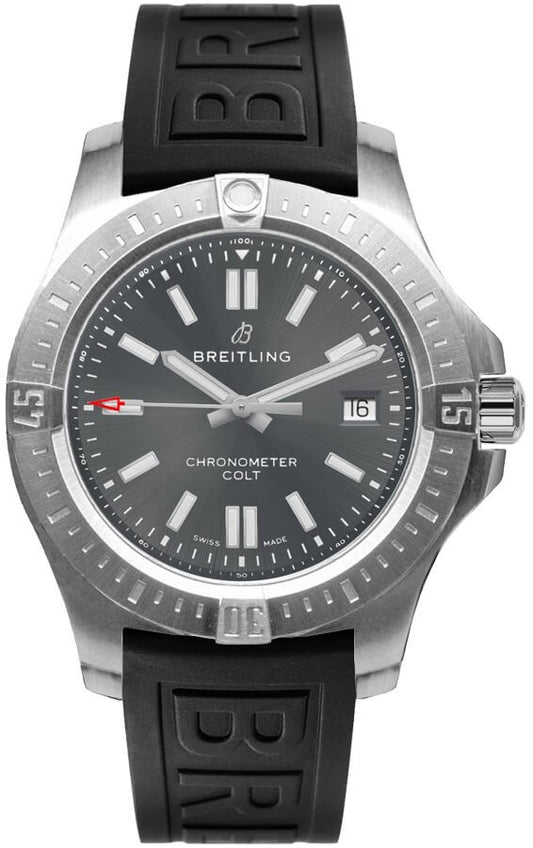 Breitling Chronomat Colt 41 Grey Dial Men's Watch A17313101F1S1