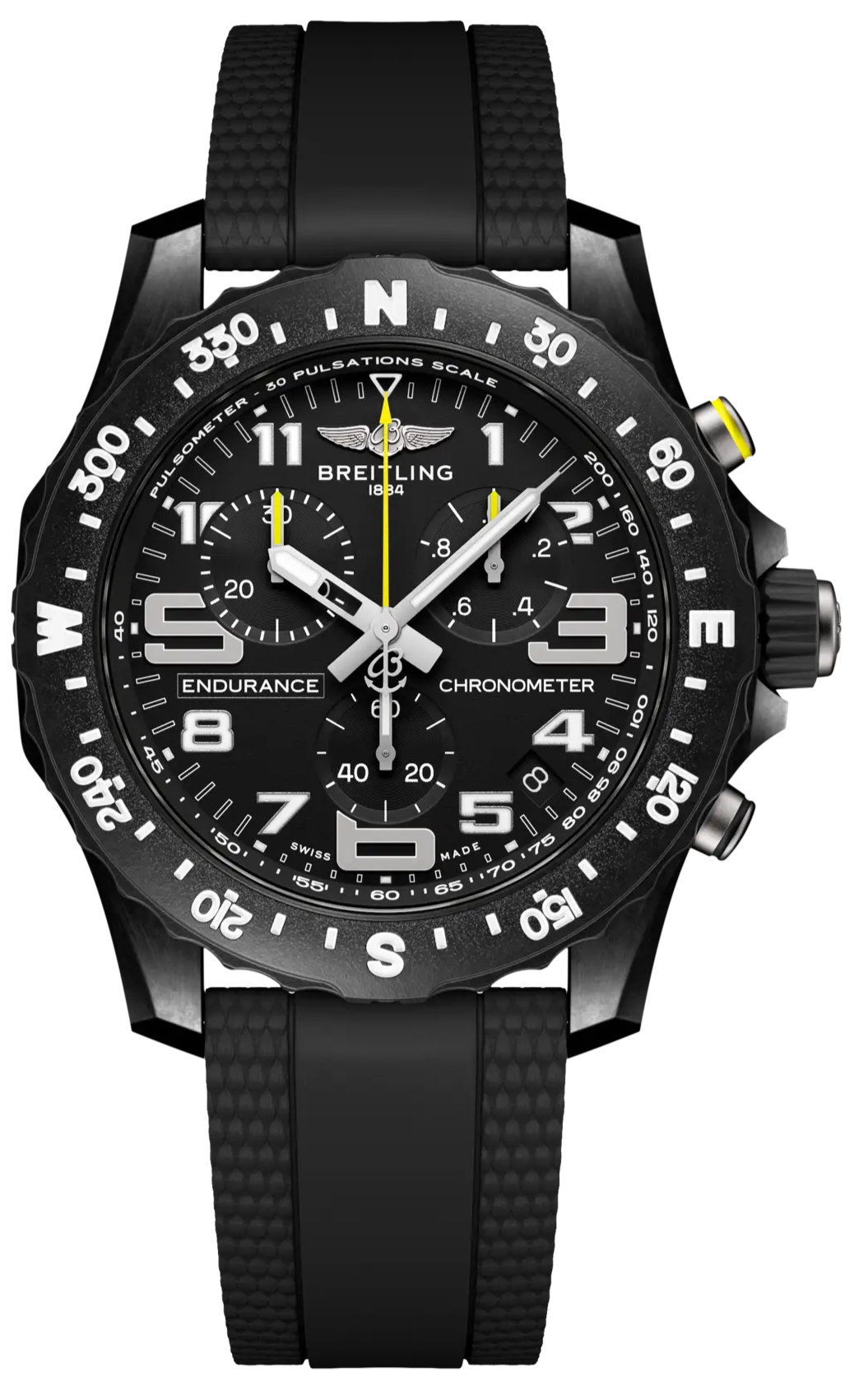 Breitling Endurance Pro Black Dial Polymer 44mm Men's Watch X82310E51B1S2