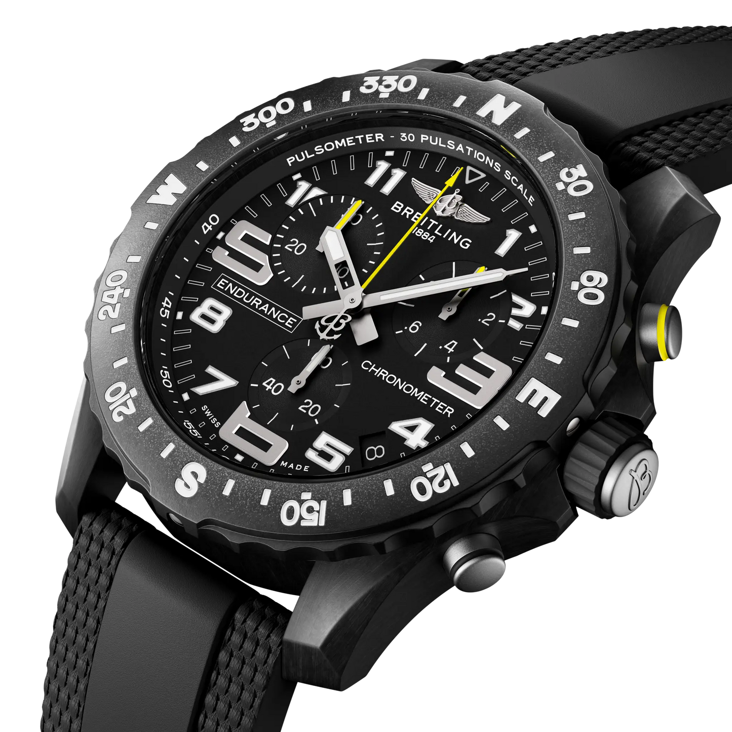 Breitling Endurance Pro Black Dial Polymer 44mm Men's Watch X82310E51B1S2