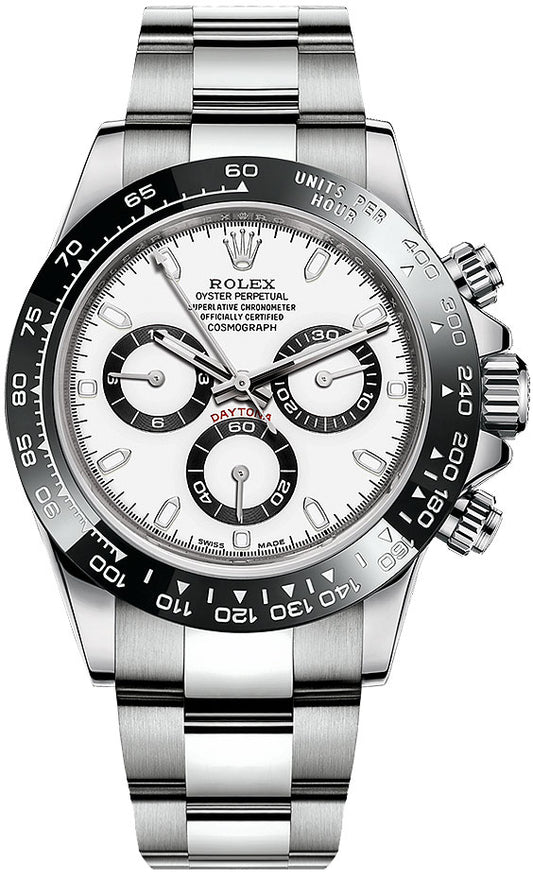 Rolex Cosmograph Daytona Panda Dial Steel Men's Watch 116500LN-0001