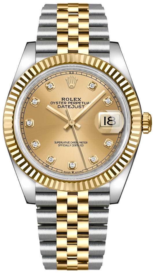 Rolex Datejust 41 Steel & Yellow Gold Men's Watch 126333-0012