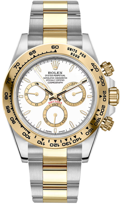Rolex Cosmograph Daytona Yellow Gold & Steel Men's Watch 126503-0001