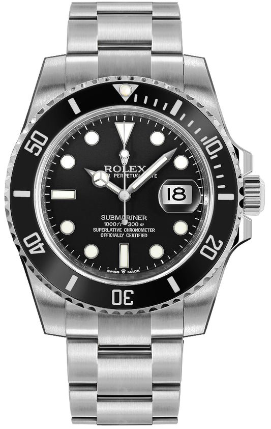 Rolex Submariner Date Black Dial Men's Diving Watch 126610LN-0001