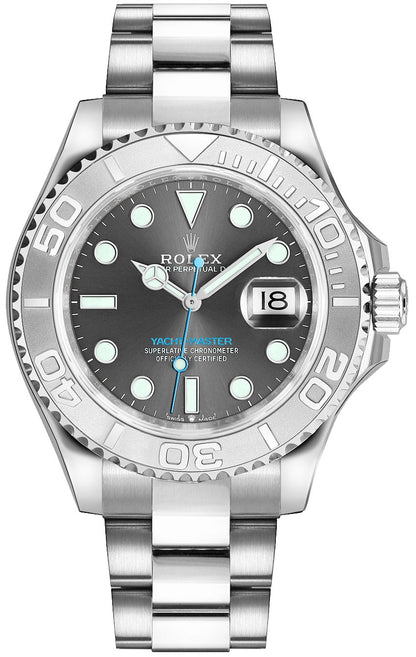 Rolex Yacht-Master 40 Platinum Bezel Men's Watch 126622-0001