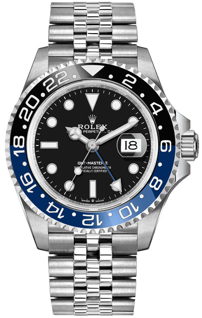 Rolex GMT-Master II Batgirl Oystersteel Men's Watch 126710BLNR-0002