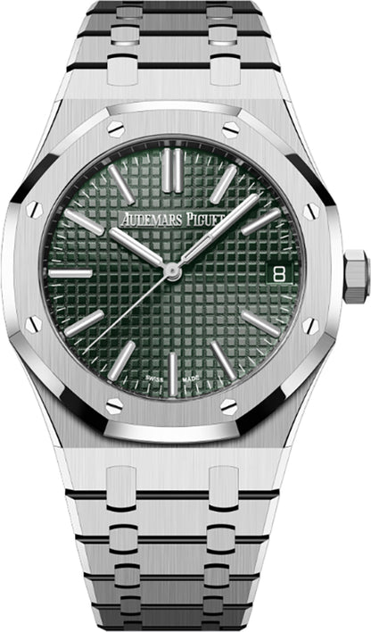 Audemars Piguet Royal Oak Khaki Green Men's Watch 15510ST.OO.1320ST.09